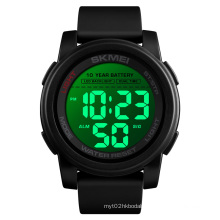 Skmei 1564 Black Sport Digital Watch Waterproof Relogio Men Wristwatch with 10 years battery